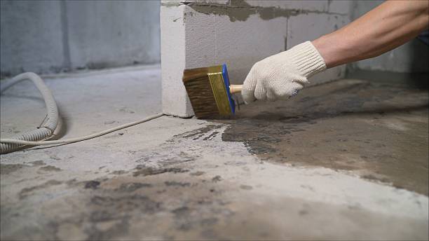 Crawl space vapor barrier installation in Riverview, MI